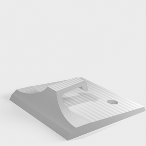 Enkel design för väggkrok