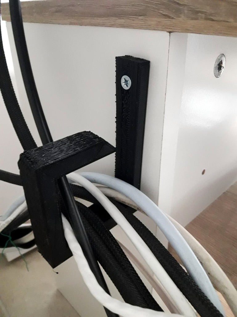 Kabelstöd för kabelhantering - Organisationsfäste