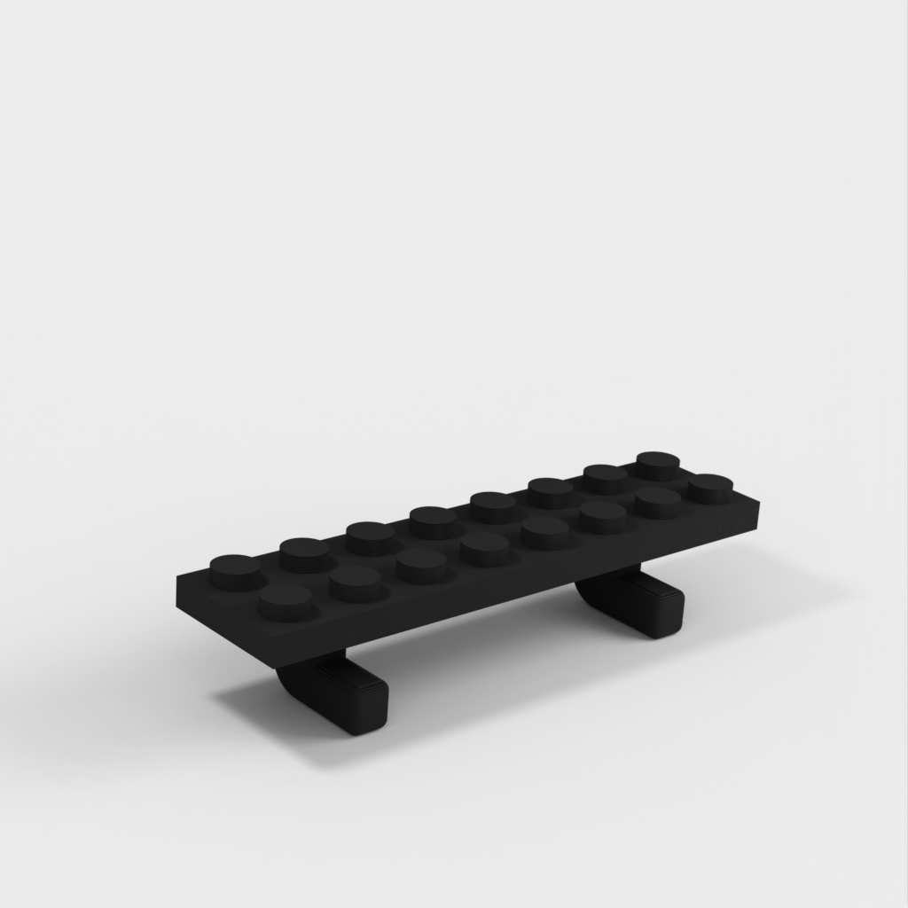Ikea Skadis nyckelkrok och Lego-kompatibel organisatör