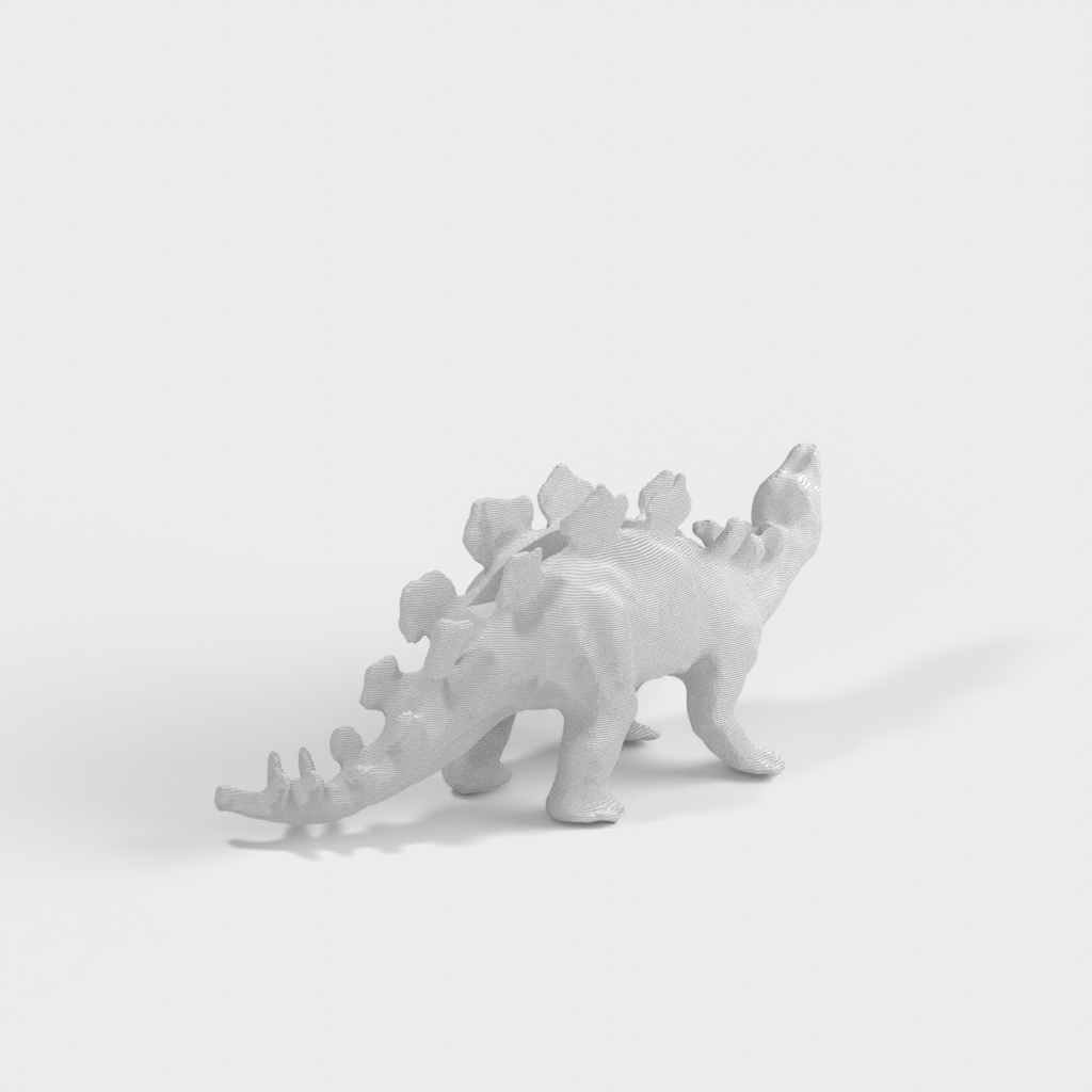 Stegosaurus visitkortshållare för skrivbord och kontor