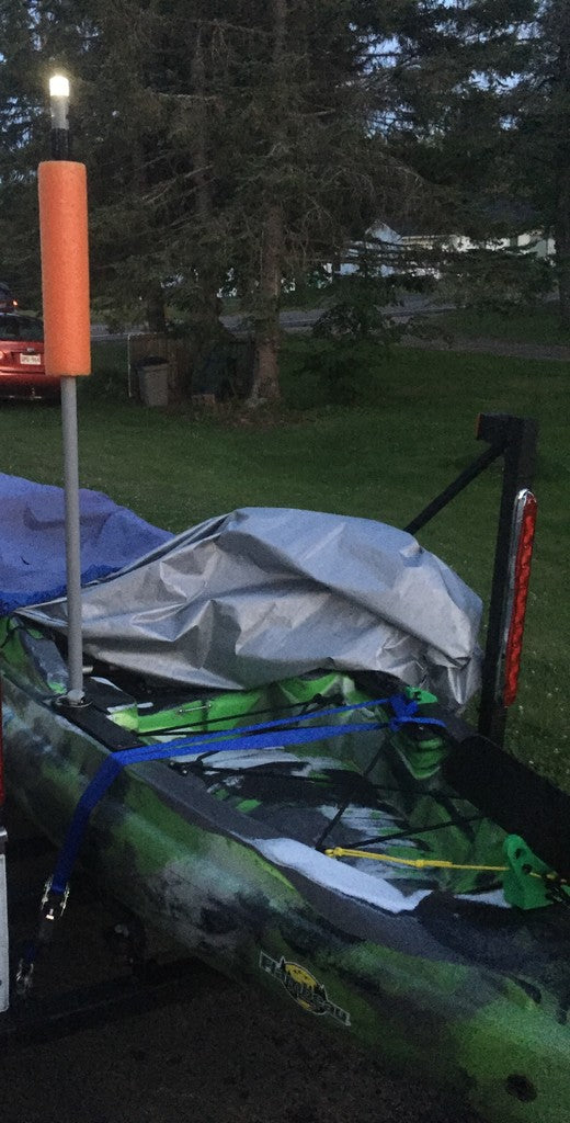 Shoreline Marine kajak akterljusadapter för 3/4" PVC EMT