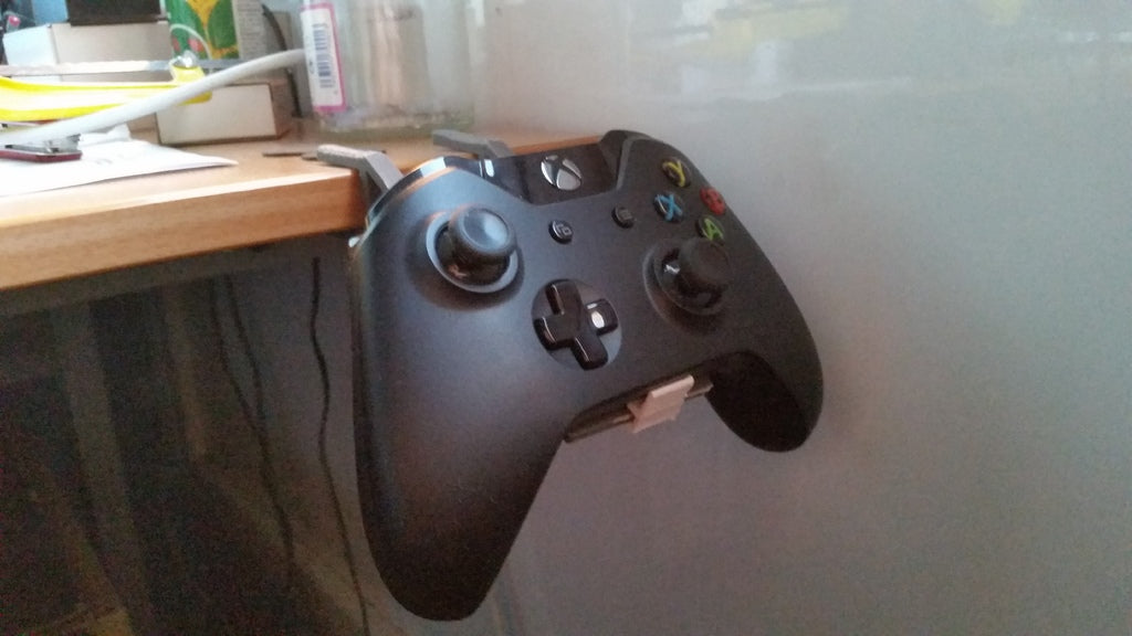 Xbox360/Xbox One/Steam-kontrollhållare för BILLY bokhylla och JERKER skrivbord