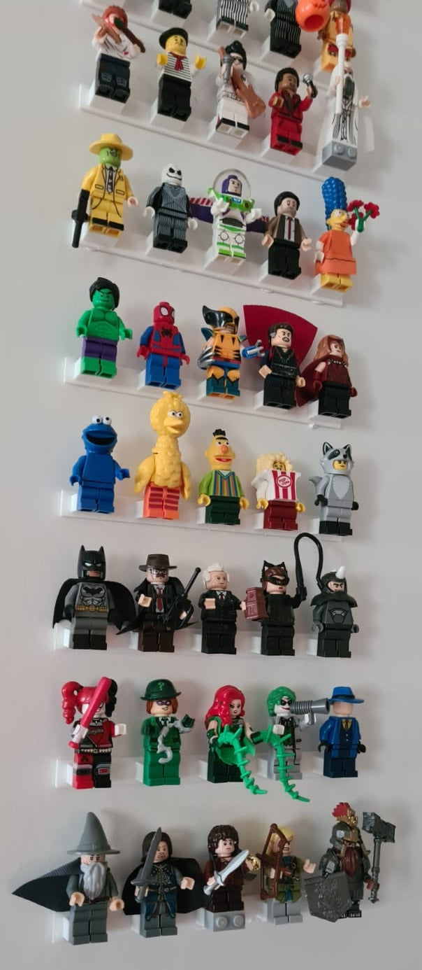 Lego Minifigure Display - Elegant visning av dina minifigurer