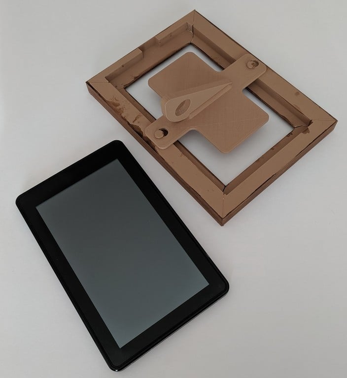 Bildram i trälook för Amazon Fire Tablet 1:a generationen (2011)