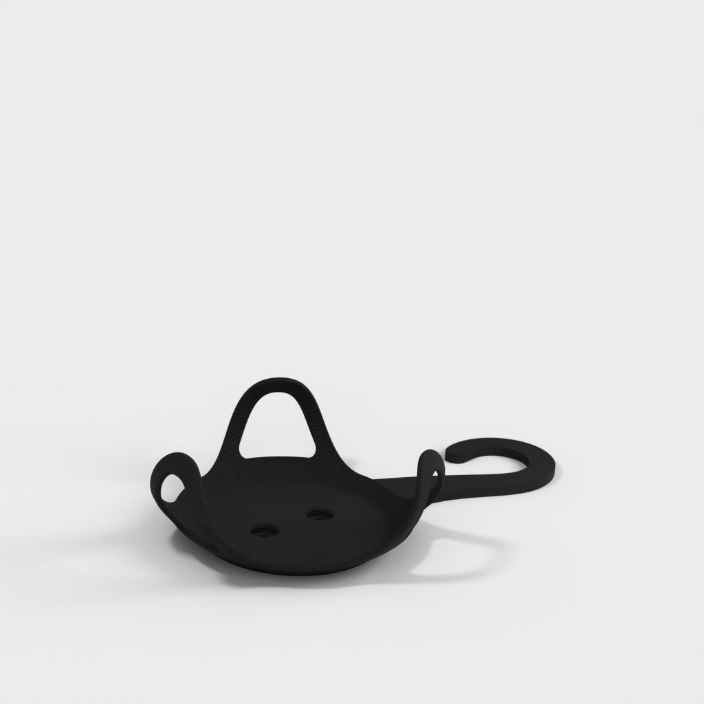 Vägg-/ytmontering med 20 mm krok för Google Home Mini