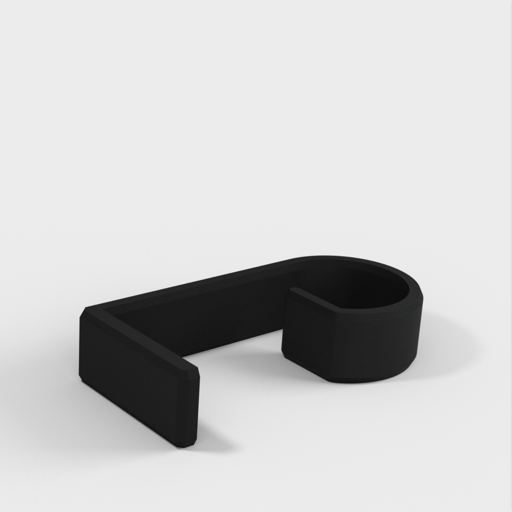 Skrivbordskabelhantering Klämma för 50 mm bordsskivor - Kompatibel med Ikea