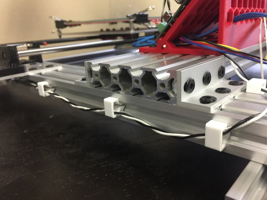 Kabelklämmor för 20x20 OpenBuilds V-Slot aluminiumprofiler