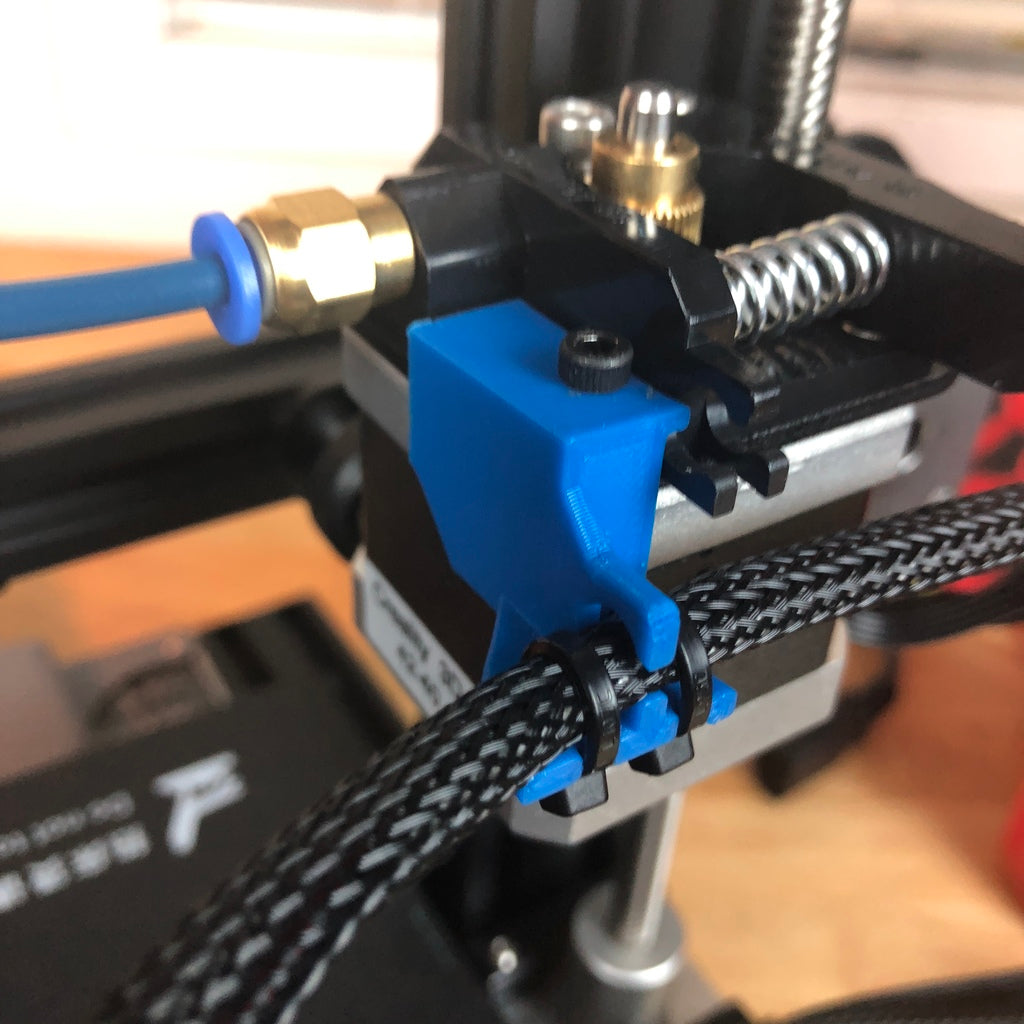 MK8 Extruder Wire Loom Kabelklämma för Ender-3