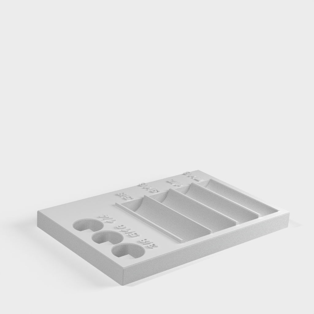 Tool Organizer Kit för Craftsman Socket och Tool Shop Deep Impact Socket