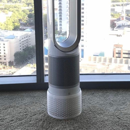 Golvstativ och kabelskydd för Dyson Pure Cool TP01