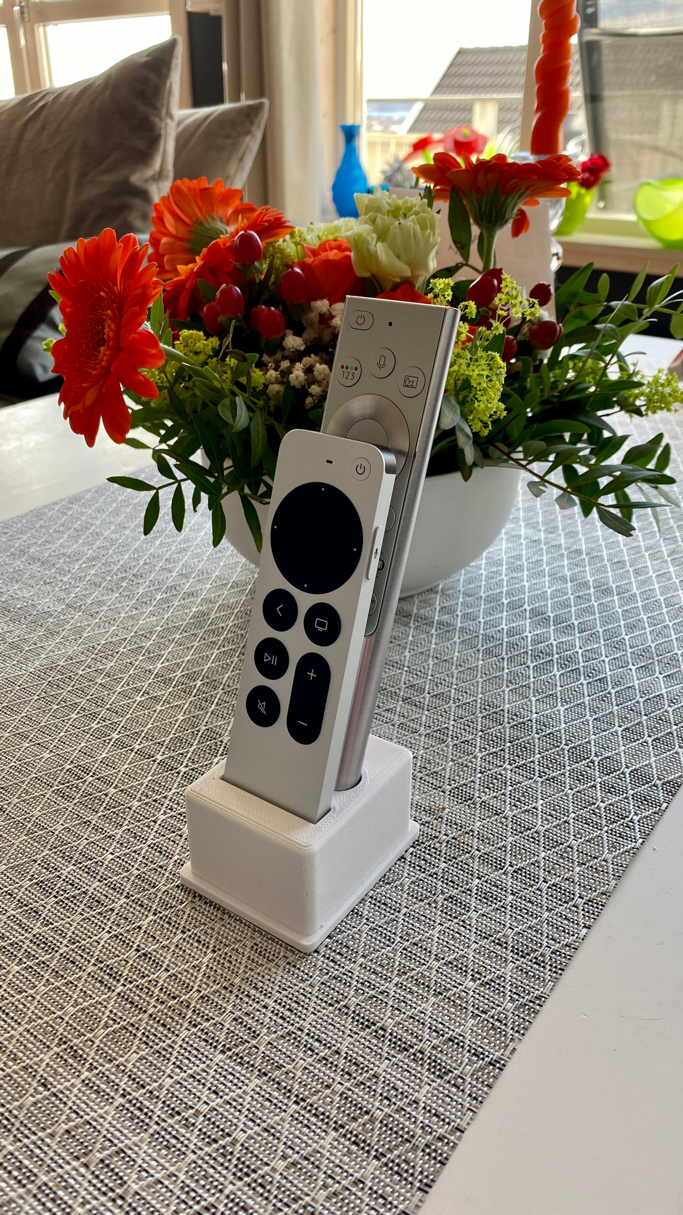 Fjärrkontrollhållare för Apple TV 2021 och Samsung TV