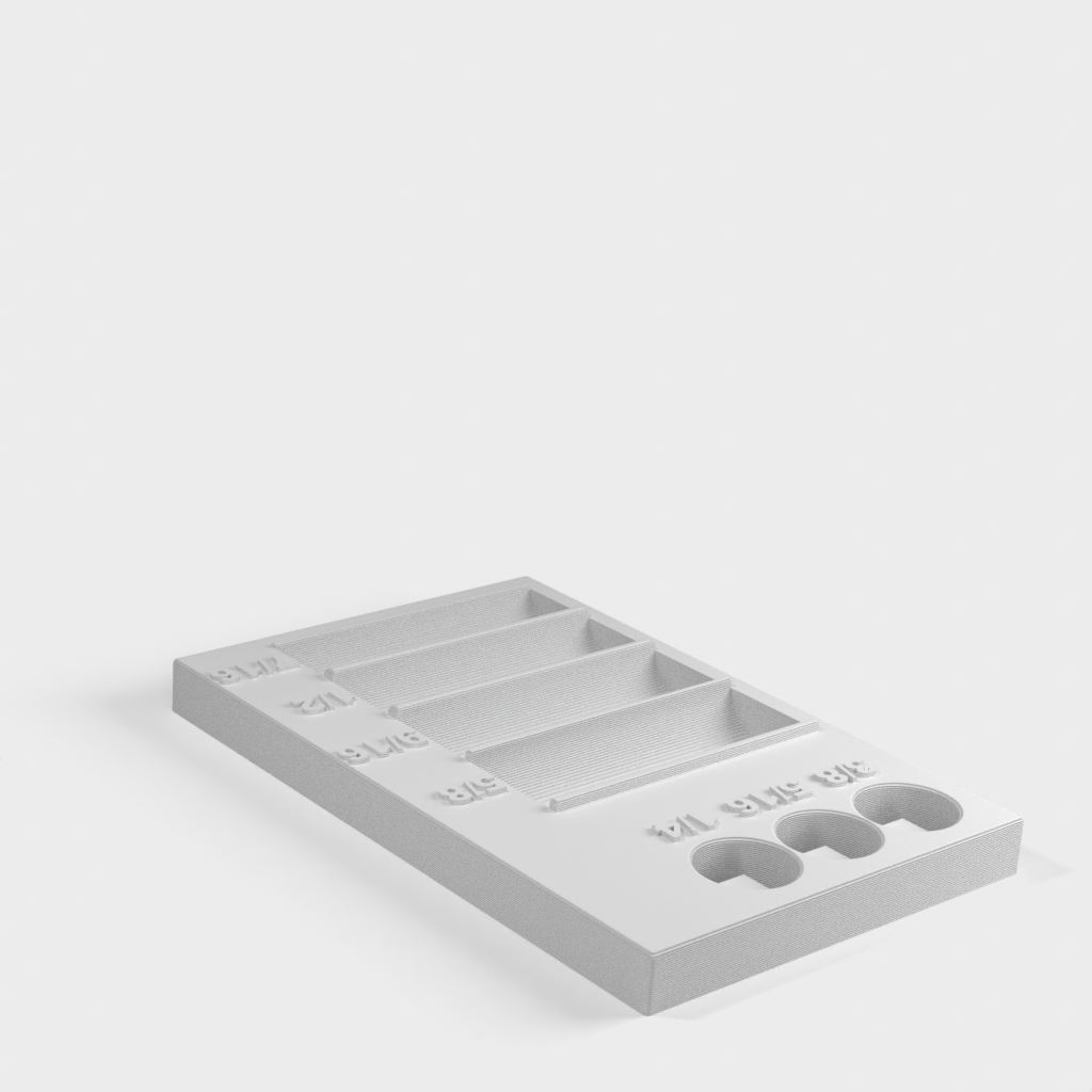 Tool Organizer Kit för Craftsman Socket och Tool Shop Deep Impact Socket