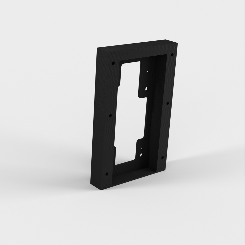 Aluminiummonterad Ring Doorbell 2 Fodral för tunna väggar