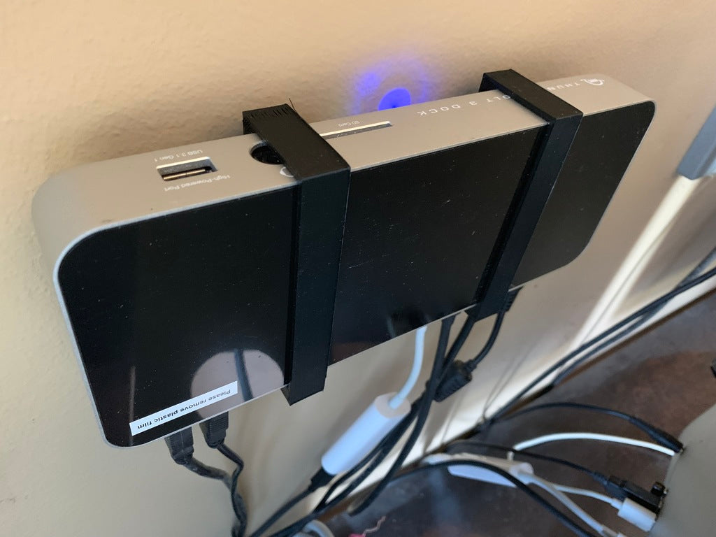 Vægbeslag med Ophæng til OWC Thunderbolt 3 Dock