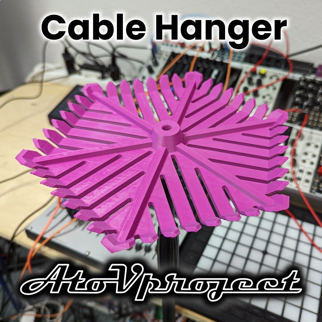 Eurorack Mikrofonstativ Kabelupphängning