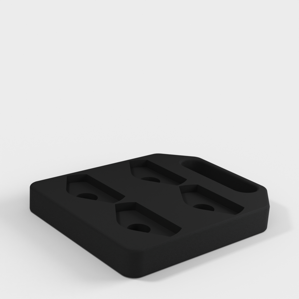 Magnetisk Jack Pad för Tesla Model3 med fodral
