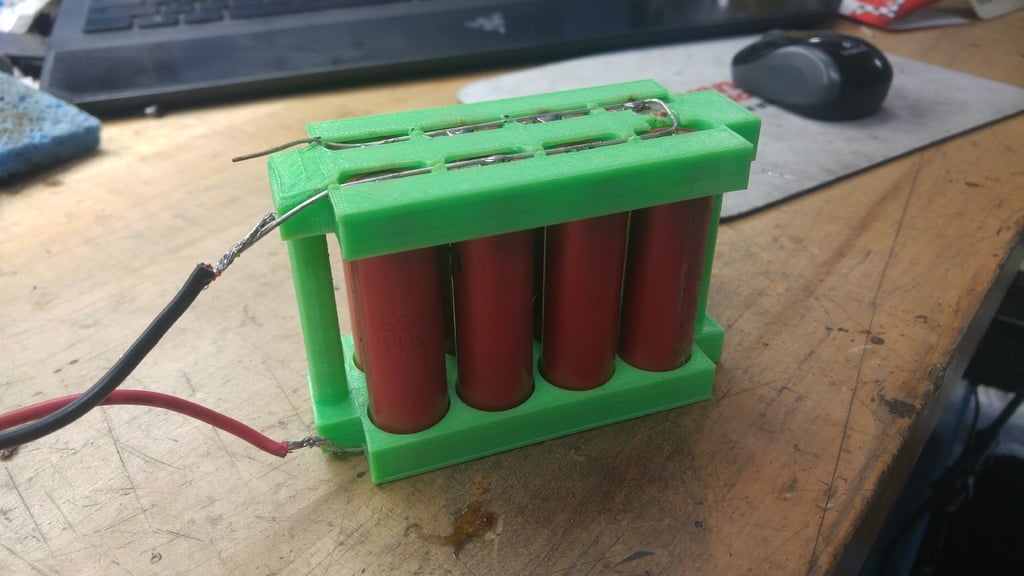 18650 batterihållare
