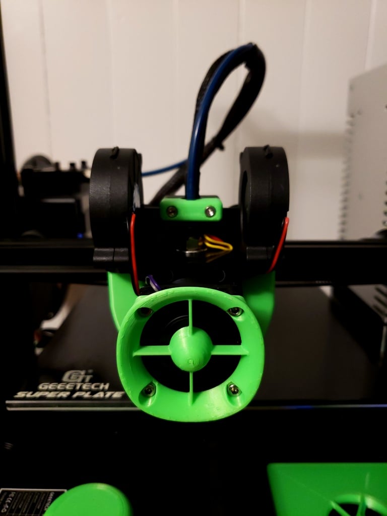 Geeetech A10/A30 E3D_V6 &amp; Stock Hotend monteringslösning