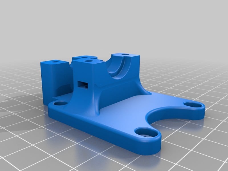 Geeetech A10/A30 E3D_V6 &amp; Stock Hotend monteringslösning