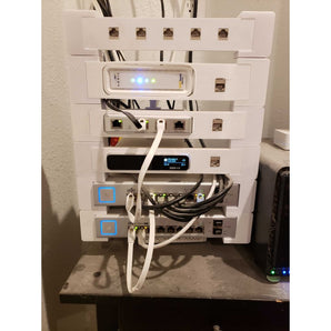 Modulärt mini rack för UniFi-nätverk