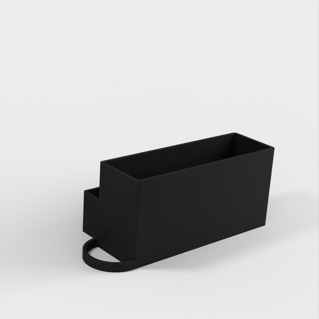 Väggmonterad hållare för plånbok, nycklar och solglasögon