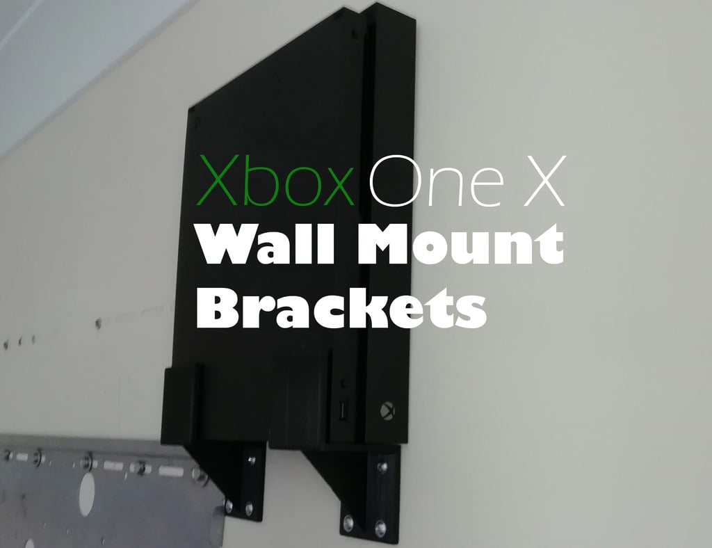 XBox One X - Väggfäste