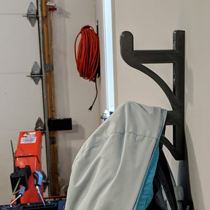 Robust väggkrok för garage och förvaring i hemmet