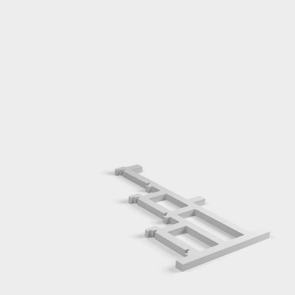 Modulär Dremel Bit-Organizer för vägg och IKEA Skadis