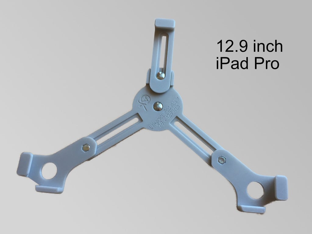 Universal justerbar iPad-hållare (iPad mini till iPad Pro 12.9)