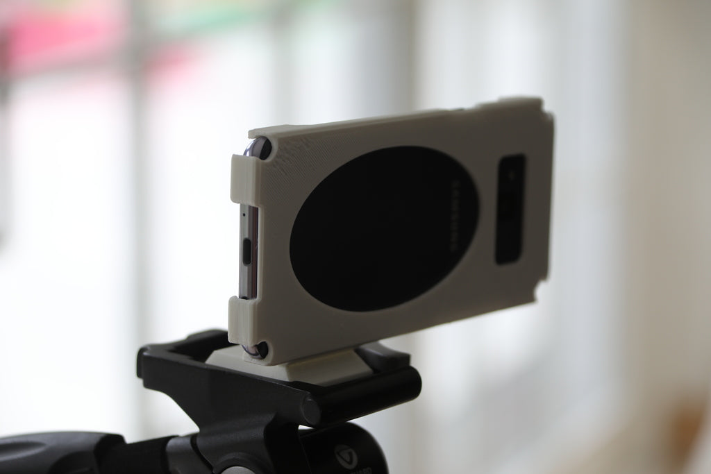 Samsung Galaxy S8+ stativ och GoPro monteringsfodral