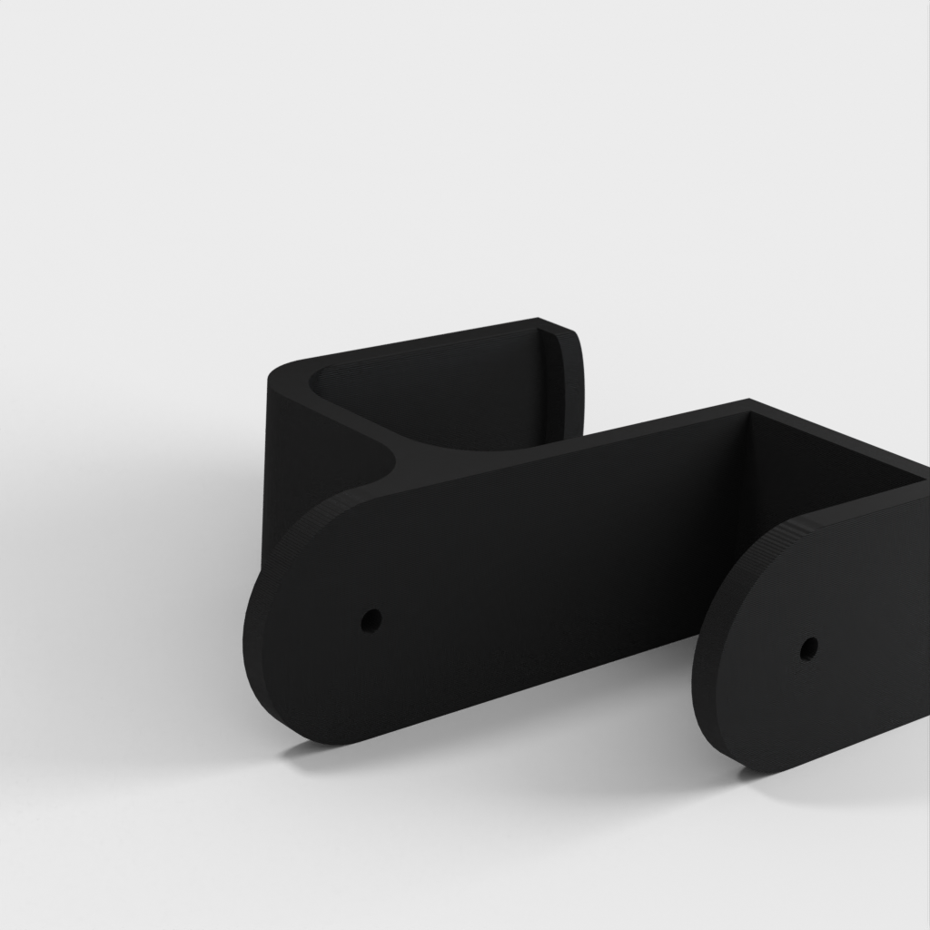 Underdesk Hörlurshållare 38mm för Ikea SÄLJAN Skrivbord