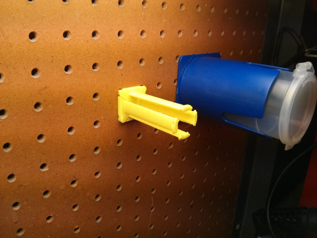 Pegboard Wire Spool Hållare – Praktisk förvaring för trådar