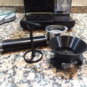 Espressoportafiltertratt med fördelarfunktion