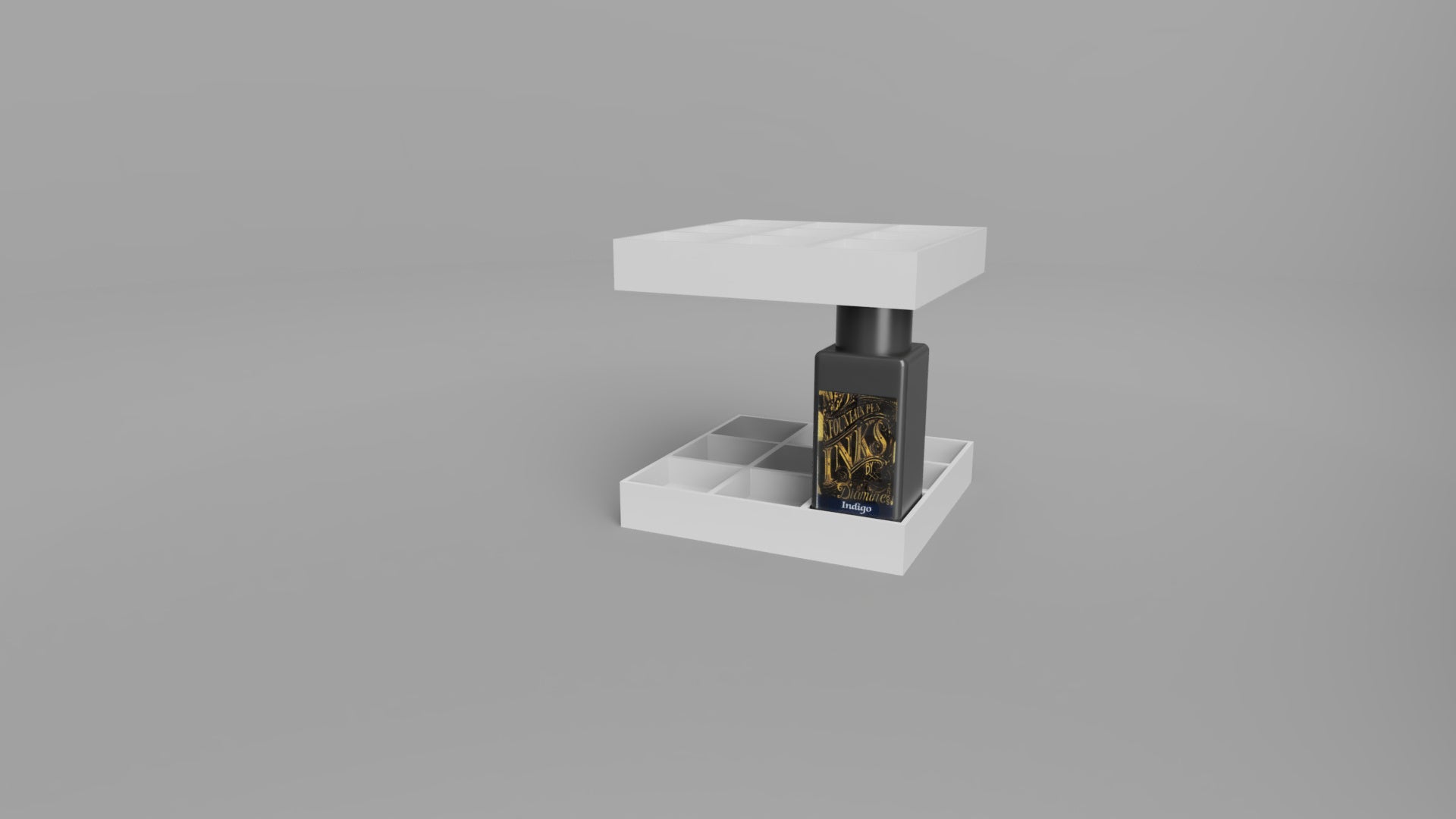 Stabelbar Organizer til Diamine Blækflasker (30 ml)