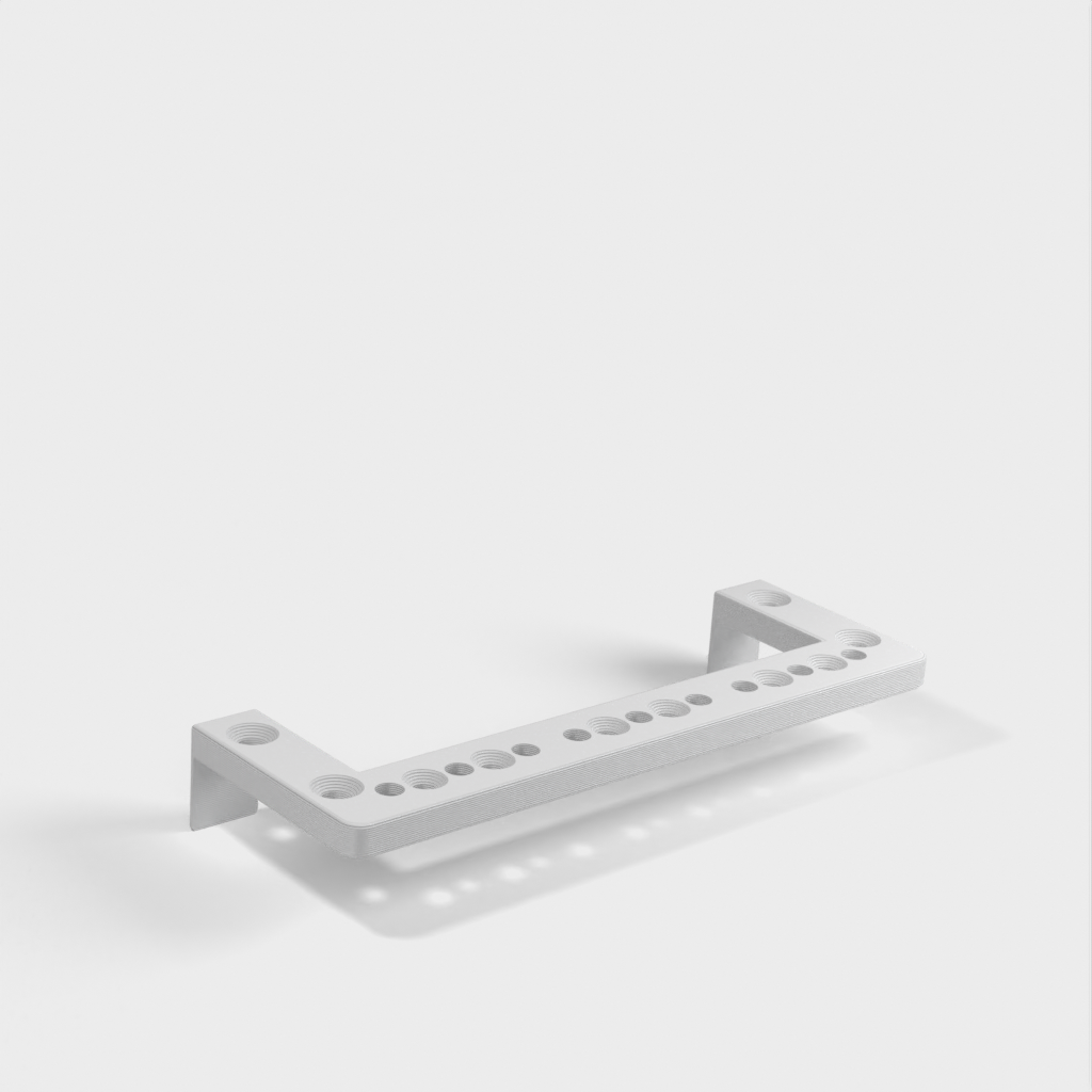 3U Rack-rail för Ikea Lack Table