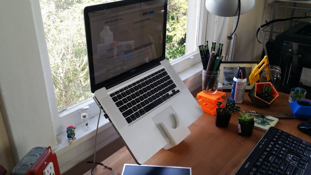 Macbook Pro bärbar datorställ för skrivbord