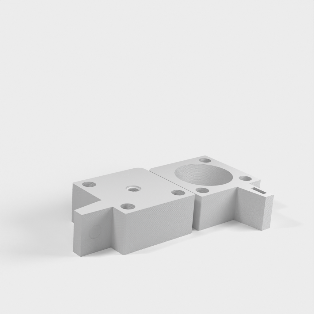 Anpassningsbart hörnset för Original Prusa i3 MK3 Skåp - Ikea Lack bord