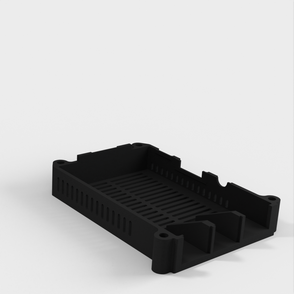 Kintaro kylflänskompatibelt Raspberry Pi 3B-fodral med ventilation