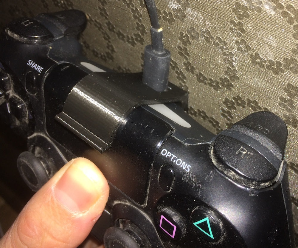 PS4-kontroller väggfäste med laddningshål