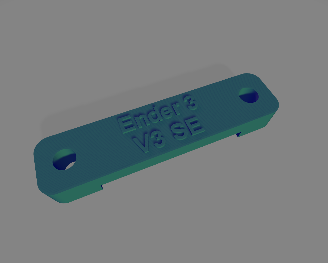 Ender 3 V3 SE Printhoved Kabelklemme