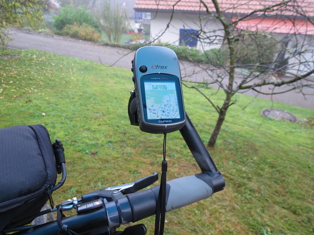Justerbart styrfäste för Garmin eTrex Legend/Vista GPS-enheter