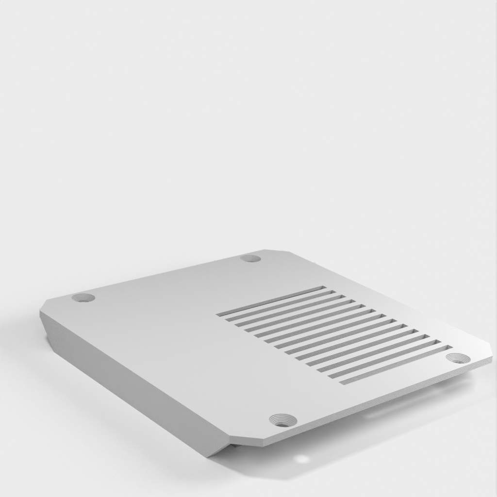 Vertikalt skåp Dual Fan Mod för Raspberry Pi 4