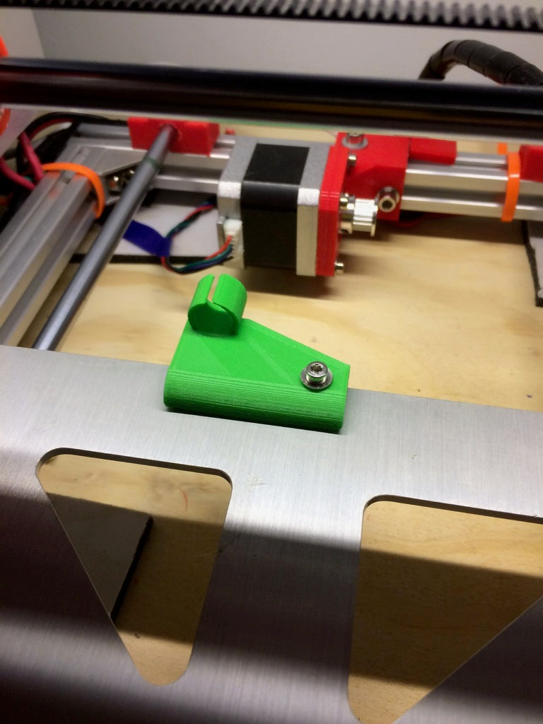 Y Bed wire management (Prusa i3 och kloner)