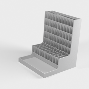 10x8 Pen Cubby Organizer med bricka för skrivbord