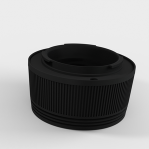 Sony E-Mount-hus till Nikon F-Mount-objektivadapter