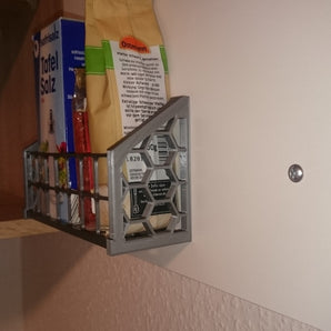 Kompakt kryddhylla för effektiv förvaring