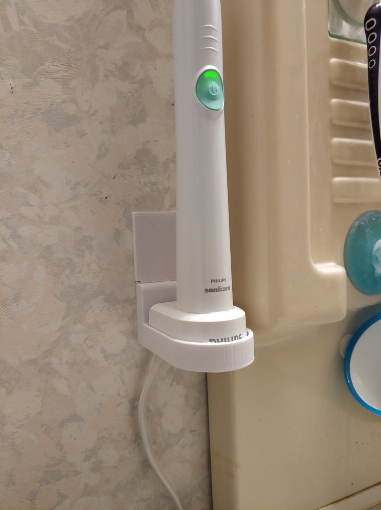 Väggmonterad laddare för Phillips Sonicare