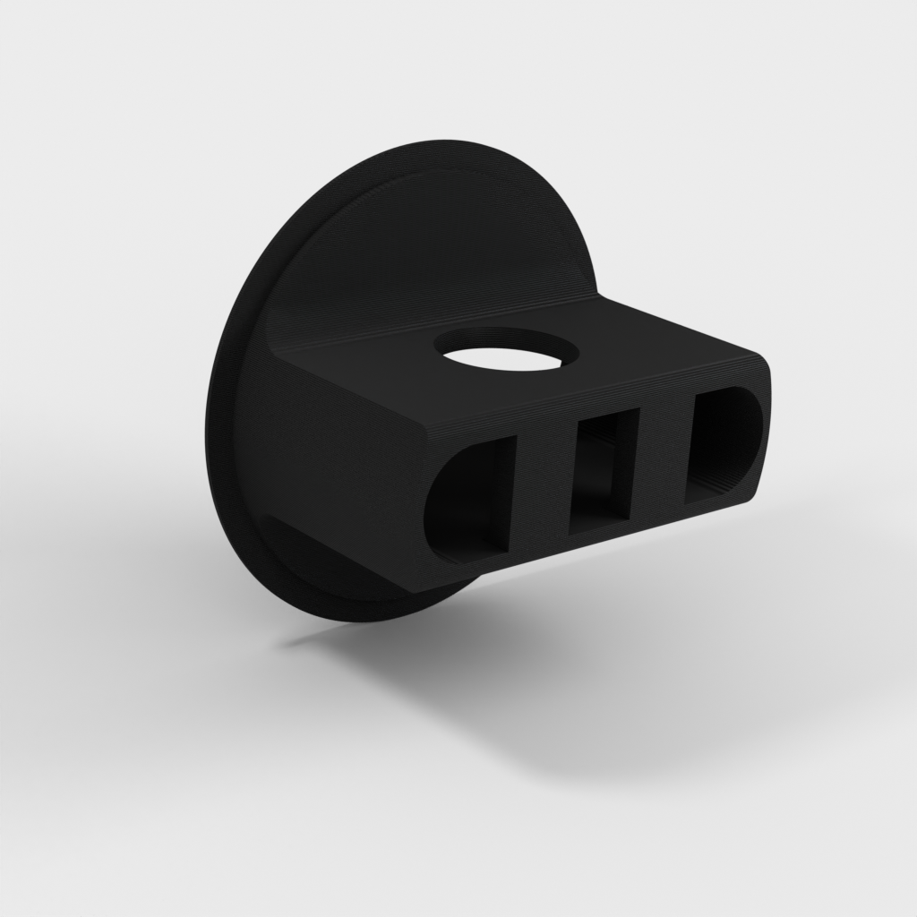 Genomföring USB-navhållare för skrivbord (80 mm / 3,15")