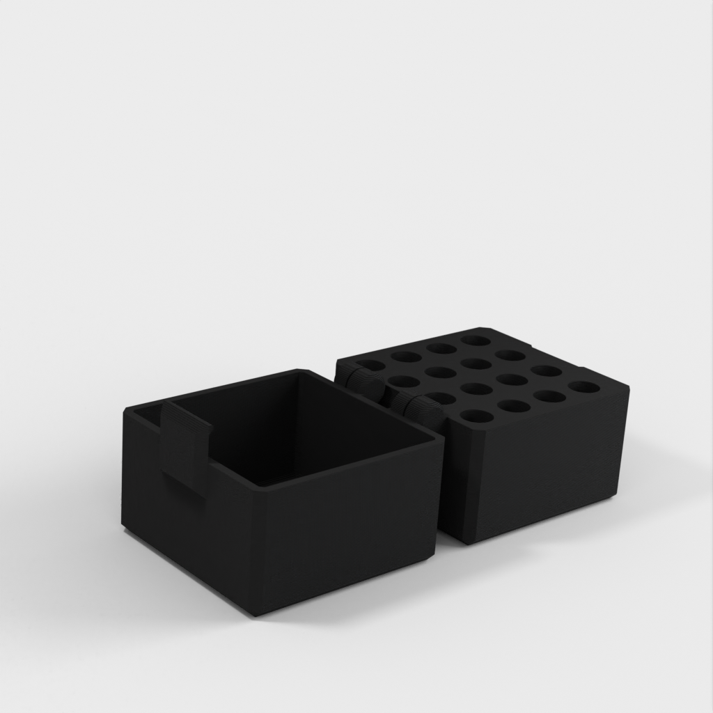 Print-in-Place Skruvmejsel Bits Box Organizer
