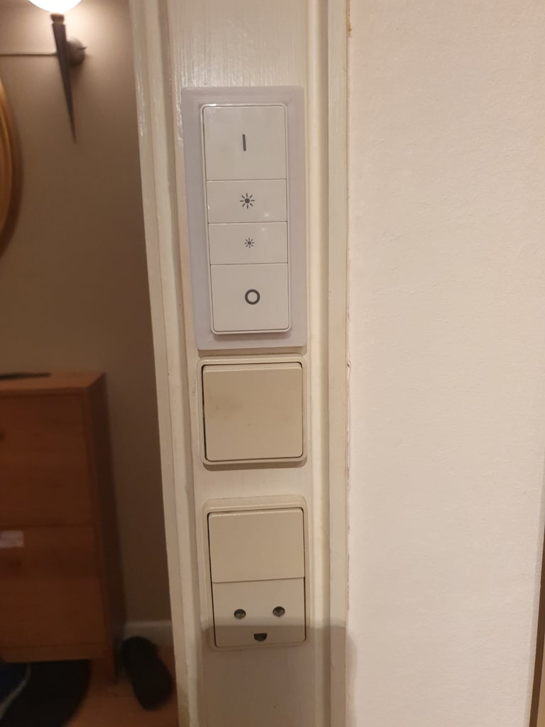 Philips HUE dimmer väggfäste (storlek LK/Fuga)